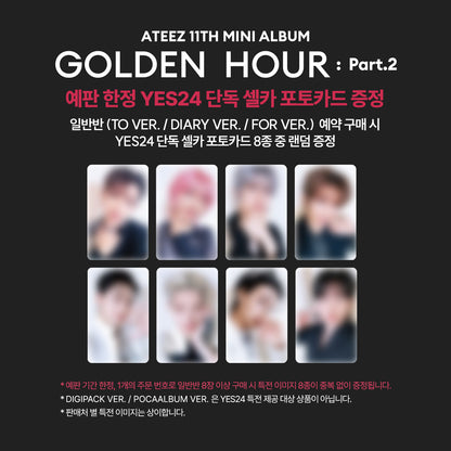 ATEEZ 11th EP [GOLDEN HOUR : Part.2](+Online Benefit)