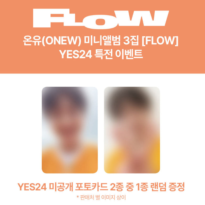 ONEW Mini 3th Album [FLOW](+Online Benefit)