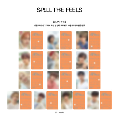 SEVENTEEN 12th Mini Album 'SPILL THE FEELS'(CARAT ver/ +Online Benefit)