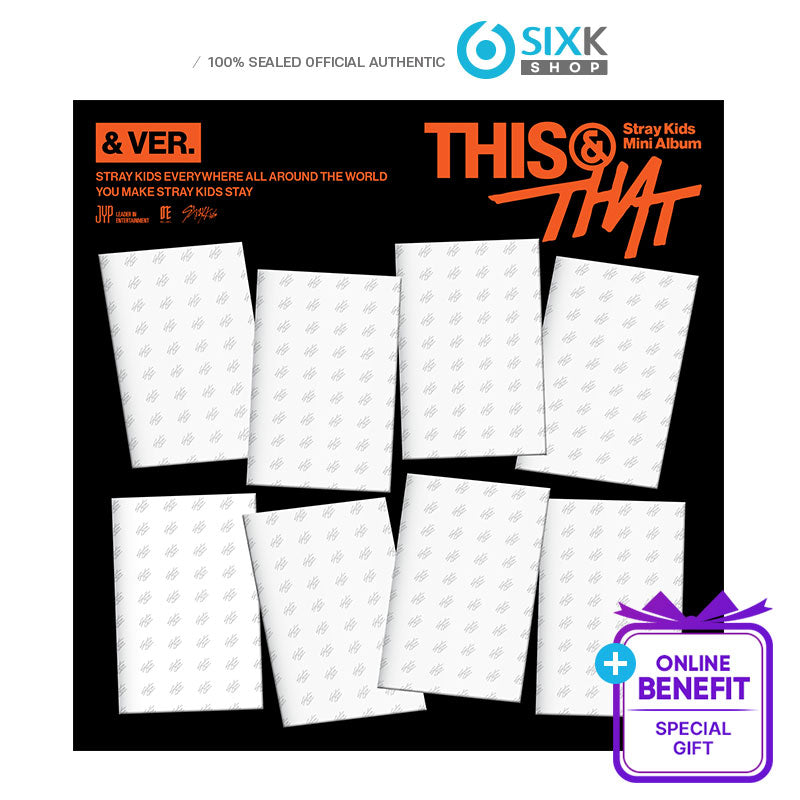 Stray Kids - Mini Album [THIS & THAT] & Ver. (Online Benefit)