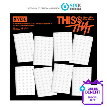 Stray Kids - Mini Album [THIS & THAT] & Ver. (Online Benefit)