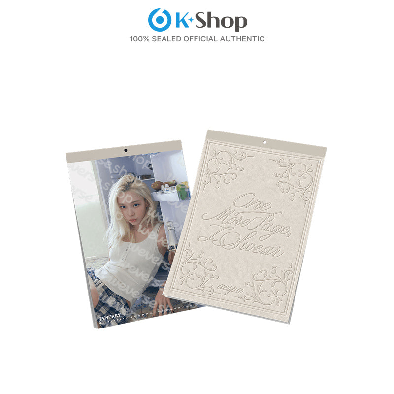 aespa - 2027 SM ARTIST SEASON’S GREETINGS (WALL CALENDAR)