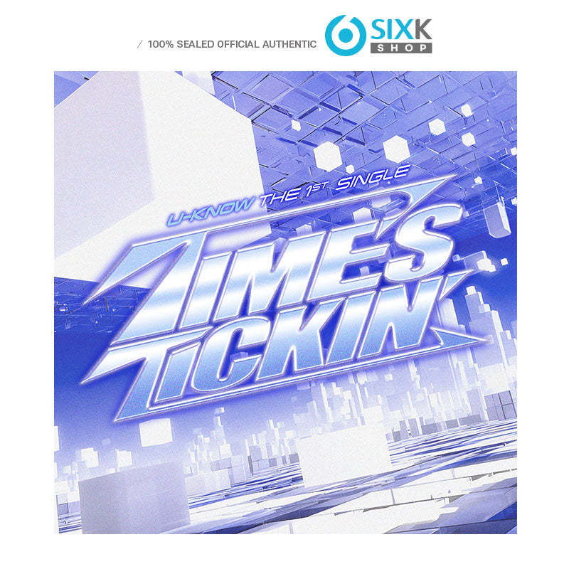 U-KNOW THE 1ST SINGLE ALBUM [Times Tickin] Music Card Ver. (6KSHOP Exclusive Benefit)