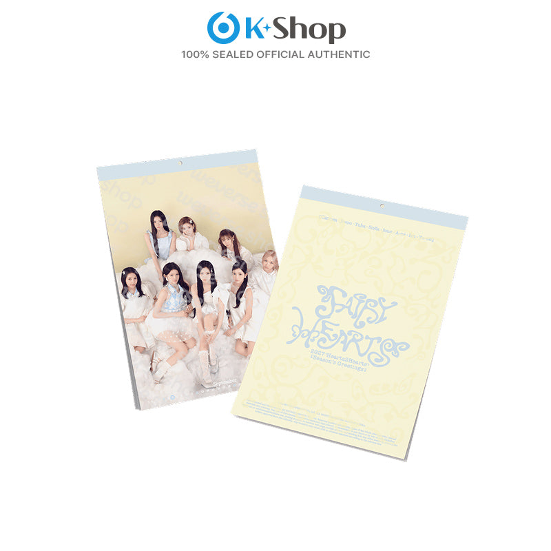 Hearts2Hearts - 2027 SM ARTIST SEASON’S GREETINGS (WALL CALENDAR)