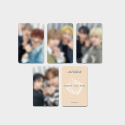 ATEEZ - 14TH MINI ALBUM [GOLDEN HOUR : Part.5]  POCAALBUM VER.(LUCKY DRAW)