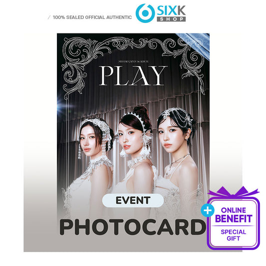 MISAMO - [PLAY] JAPAN 1st ALBUM (LIMITED EDITION A ver.) (Online Benefit)