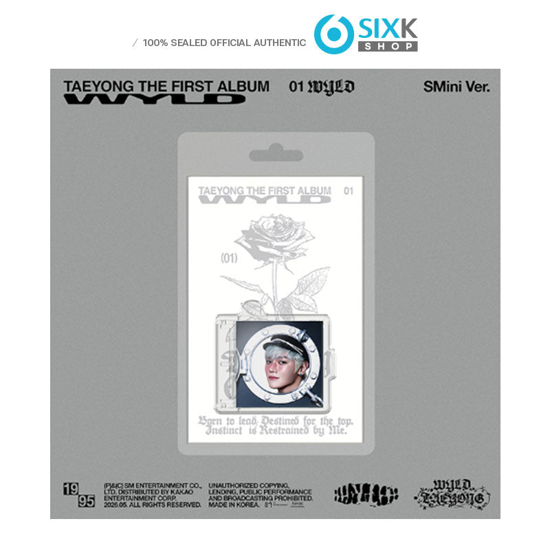 TAEYONG (NCT) - 1st Full Album [WYLD] SMini Ver. (2ND LUCKY DRAW)