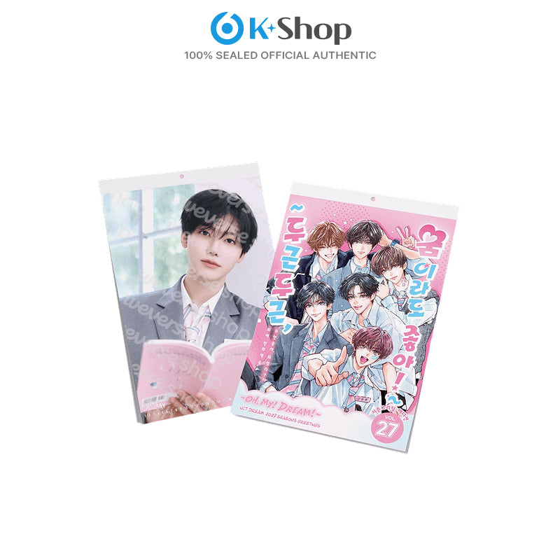 NCT DREAM - 2027 SM ARTIST SEASON’S GREETINGS(WALL CALENDAR)