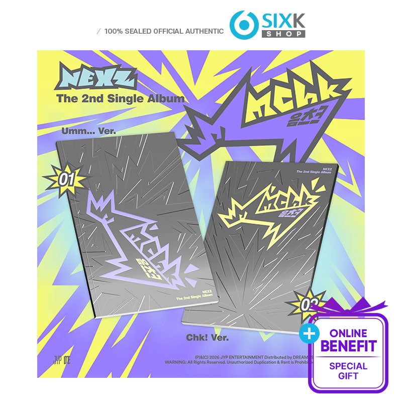 NEXZ - 2nd Single Album [Mmchk] (Online Benefit)