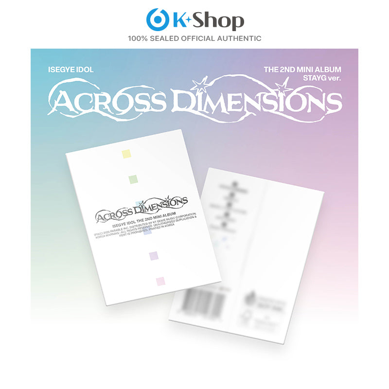 ISEGYE IDOL - The 2nd Mini Album [Across Dimensions] STAYG ver.
