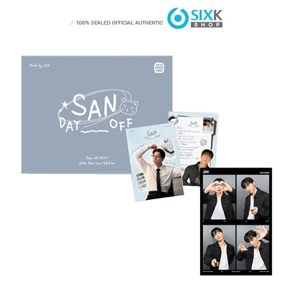 SAN(ATEEZ) DAY OFF BIRTHDAY MD X Photoism Snapism PHOTOCARD STICKER