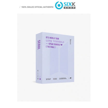 BTS - BTS WORLD TOUR [LOVE YOURSELF  SPEAK YOURSELF] [THE FINAL] DVD