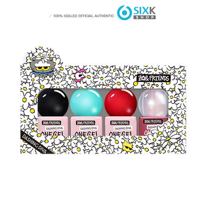 ZONFRIENDS X DASHINGDIVE ONEGEL MINI EDITION+NAIL STICKER GIFT