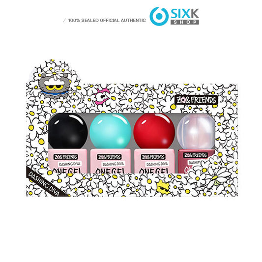 ZONFRIENDS X DASHINGDIVE ONEGEL MINI EDITION+NAIL STICKER GIFT