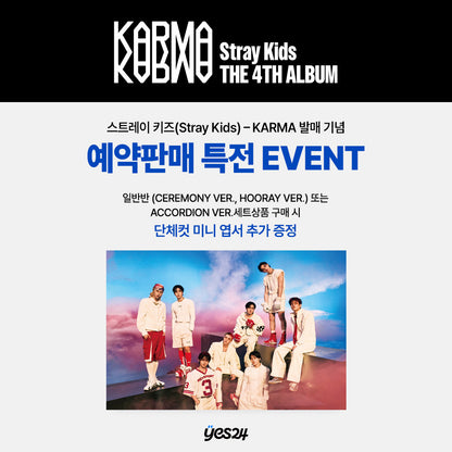 Stray Kids the 4th Album [KARMA] ACCORDION Ver. (Online Benefit)
