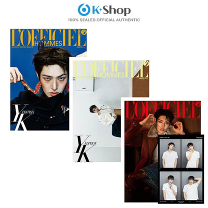 LOFFICIEL HOMMES 2026 FW - MINGI (ATEEZ) COVER (Snapism STICKER SET)