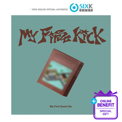 KickFlip - 4TH MINI ALBUM [My First Kick] My First Quest Ver.(Online Benefit)