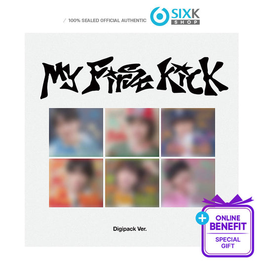 KickFlip - 4TH MINI ALBUM [My First Kick] Digipak Ver.(Online Benefit)