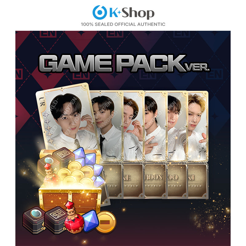 ENHYPEN WORLD COUPON CARD - [AFTER CLASS] GAMEPACK Ver.