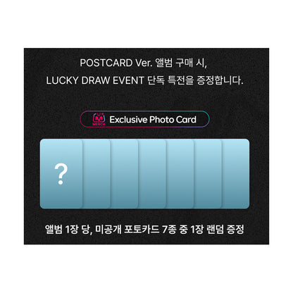 ALPHA DRIVE ONE - 2ND MINI ALBUM [UNBREAKABLE : BOY BEAST] POSTCARD VER. (MNET PLUS MERCH EVENT)