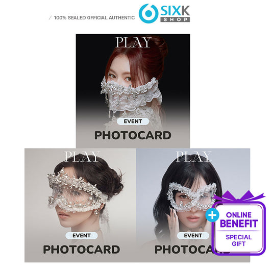 MISAMO - [PLAY] JAPAN 1st ALBUM (MINA,SANA,MOMO ver)(Online Benefit)