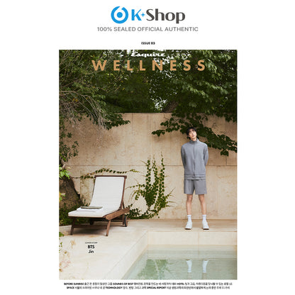 ESQUIRE WELLNESS - JIN(BTS) COVER [OCT ISSUE 2026] With Translation (SIXKSHOP EXCLUSIVE BENEFIT)