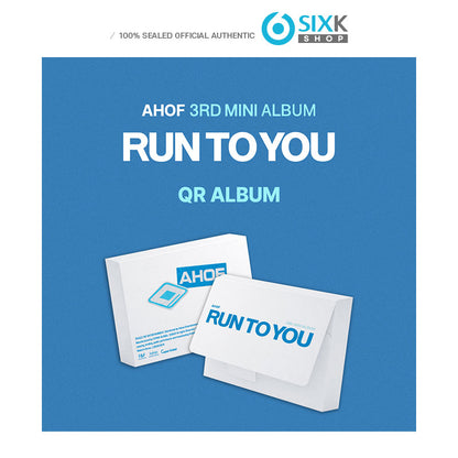 AHOF 3RD MINI ALBUM [RUN TO YOU] QR ALBUM Ver.