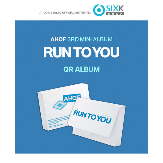 AHOF 3RD MINI ALBUM [RUN TO YOU] QR ALBUM Ver.