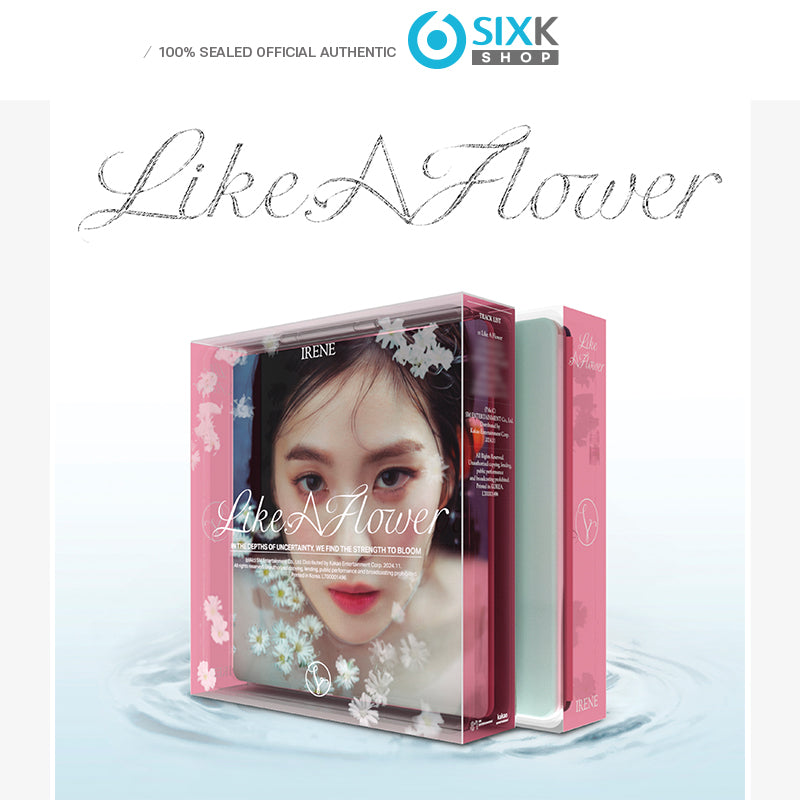 Red Velvet IRENE - The 1st Mini Album [Like A Flower] (Photo Book+Case +Mirror Ver.)