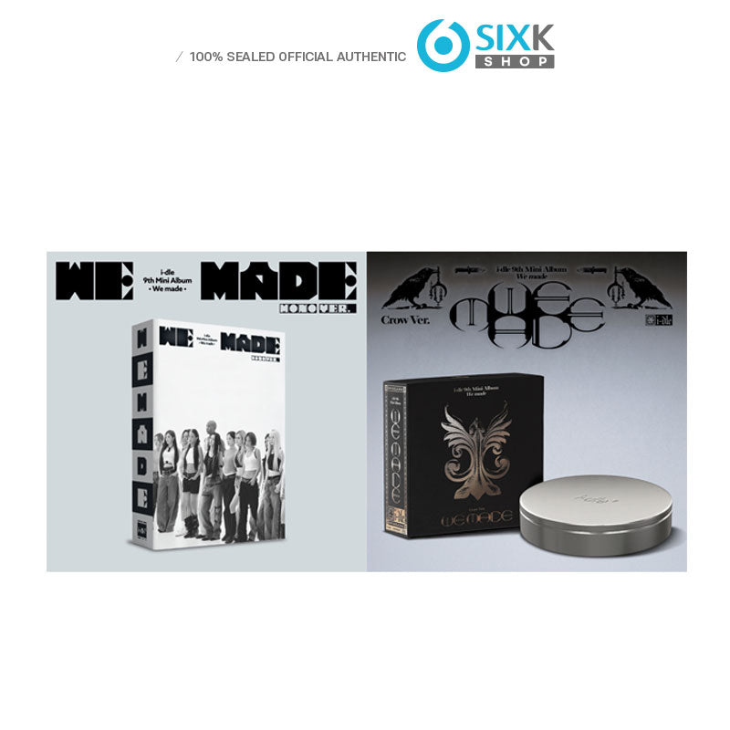 i-dle - 9th Mini Album [We Made] Mono Ver.&Crow Ver. (LUCKY DRAW)