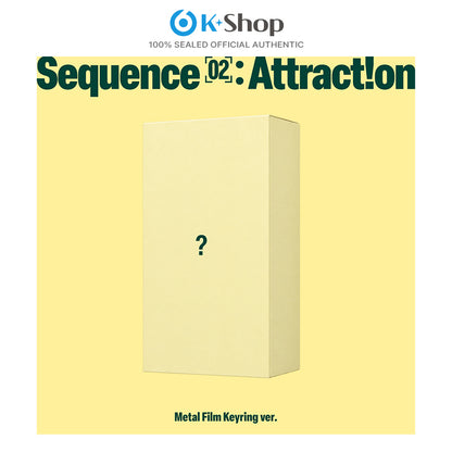 AND2BLE -  2ND MINI ALBUM  [Sequence 02: Attraction] Metal Film Keyring ver.
