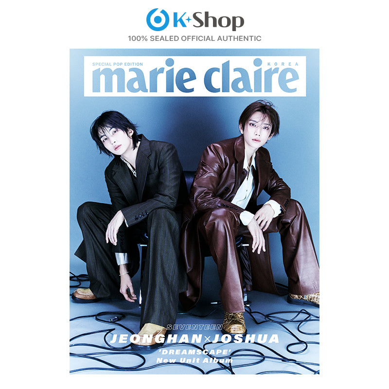 MARIE CLAIRE SPECIAL POP EDITION - JEONGHAN x JOSHUA (SEVENTEEN) COVER (With Translation)