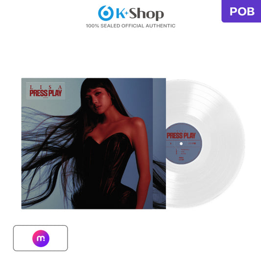 LISA (BLACKPINK) EP [PRESS PLAY] LP (Online Benefit)