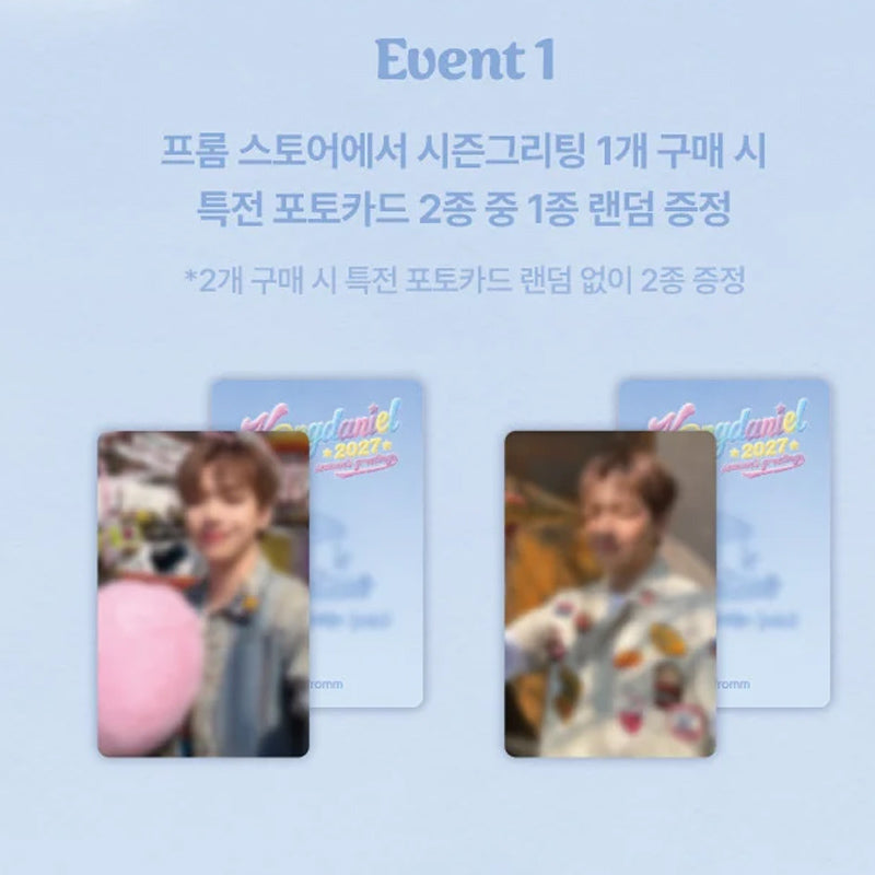 KANGDANIEL - 2027 SEASON'S GREETINGS (Online Benefit)