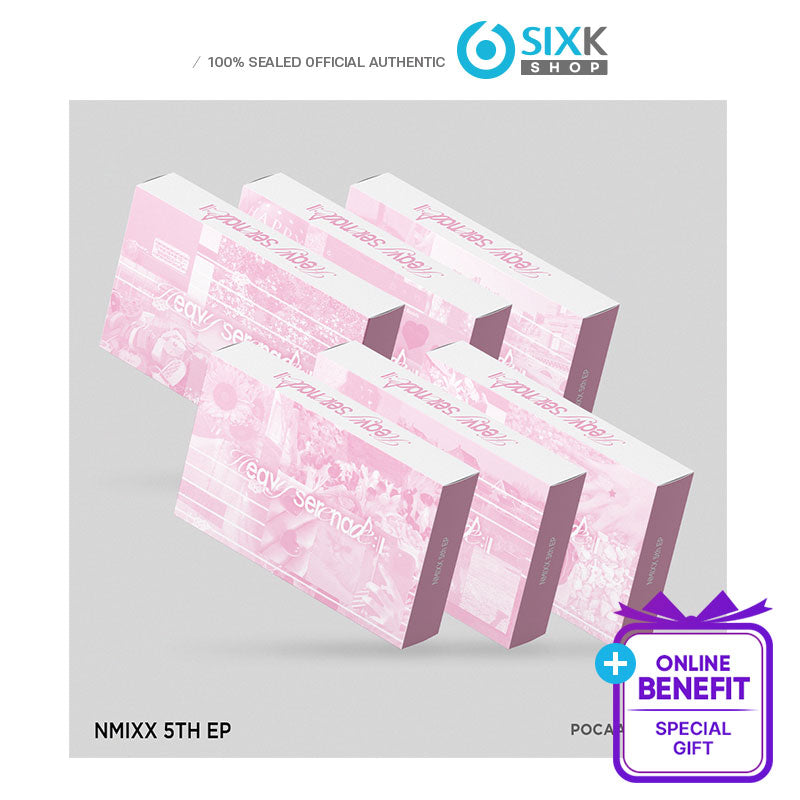 NMIXX - 5TH EP [Heavy Serenade] Platform Album POCAALBUM Ver.  (Online Benefit )
