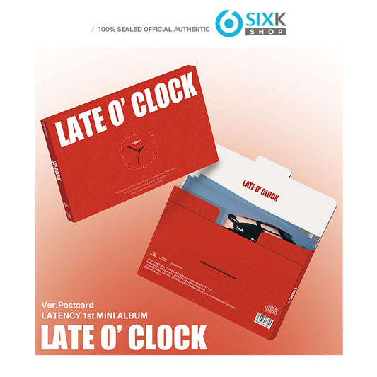 LATENCY - 1st MiNi ALBUM [LATE O CLOCK] Postcard Ver.