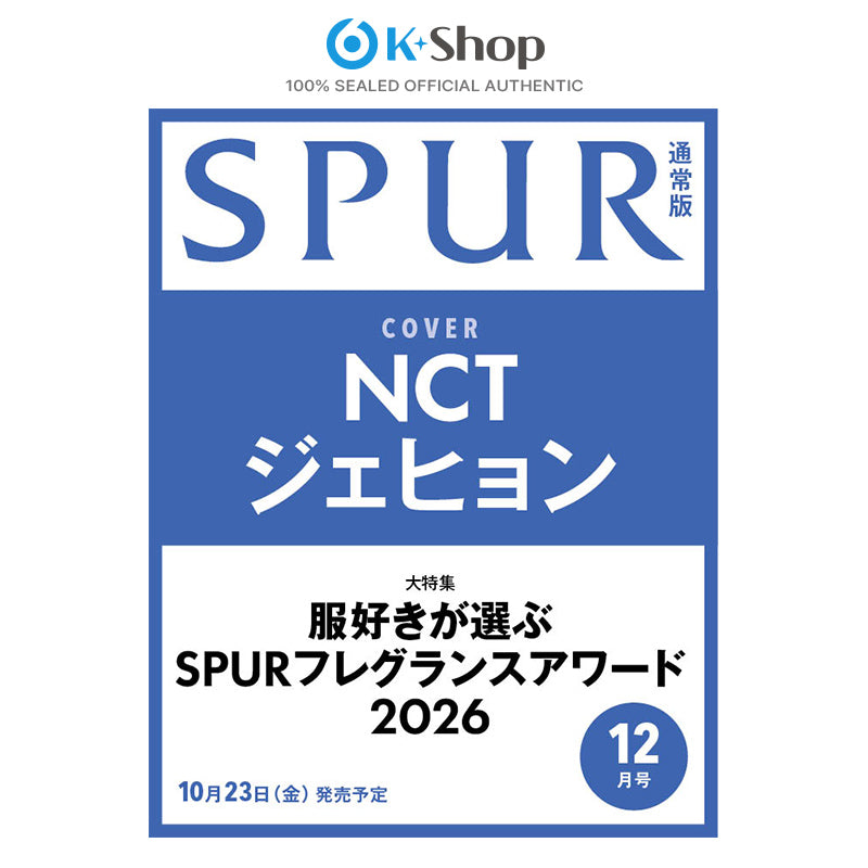 SPUR - JAEHYUN(NCT),FREEN SAROCHA COVER [DEC ISSUE 2026]