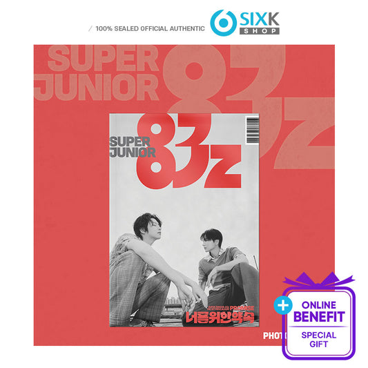 SUPER JUNIOR-83z THE 1ST MINI ALBUM [Promise] Photobook Ver. (Online Benefit)