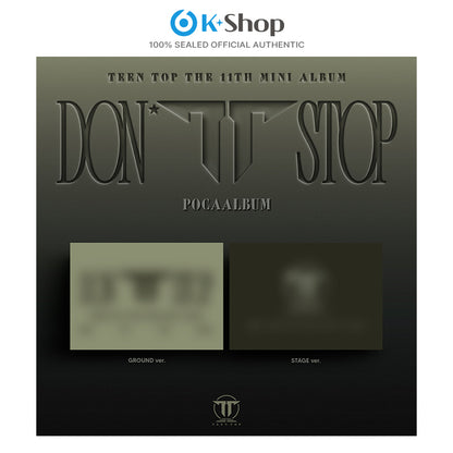 TEEN TOP 11th EP [DON T STOP] POCAALBUM Ver.