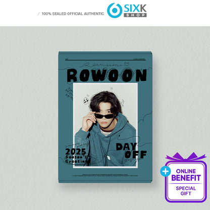 RO WOON - 2025 SEASON'S GREETINGS [DAY OFF] (+Online Benefit)