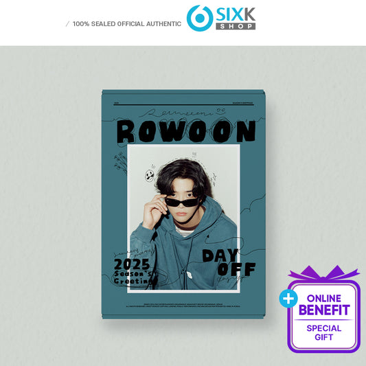 RO WOON - 2025 SEASON'S GREETINGS [DAY OFF] (+Online Benefit)