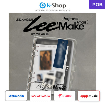 LEE CHANG SUB (BTOB) -3rd Mini Album [Lee Make] (Fragmenta Amoris) (Online Benefit)