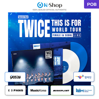 TWICE [THIS IS FOR] WORLD TOUR FINALE in SEOUL – LIVE (Special LP Ver.) (Online Benefit)