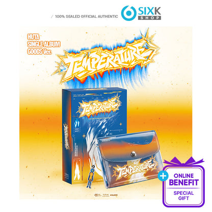 LEE MIN HYUK (HUTA) – SINGLE ALBUM [TEMPERATURE] GOODS VER. (Online Benefit)