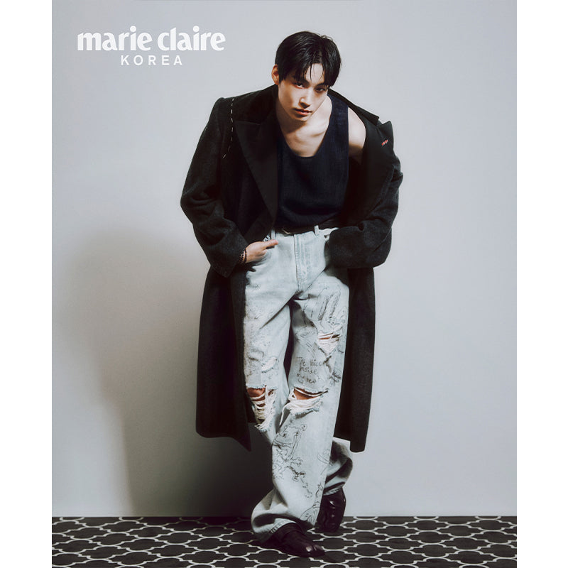 Marie Claire - HYUNJIN (Stray Kids) / BIBI COVER  [Mar issue 2025] (+Translation)