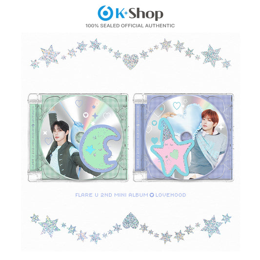 FLARE U - 2ND MINI ALBUM [LOVEHOOD] JEWEL CASE Ver.