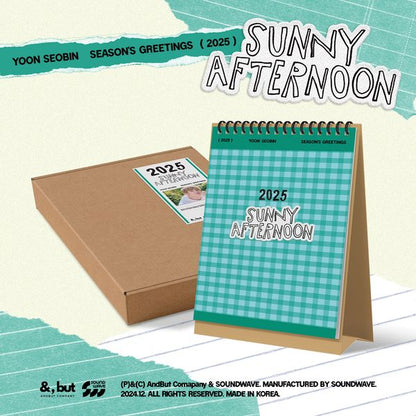 Yoon Seobin - 2025 SEASON’S GREETINGS [SUNNY AFTERNOON] (+Online Benefit)