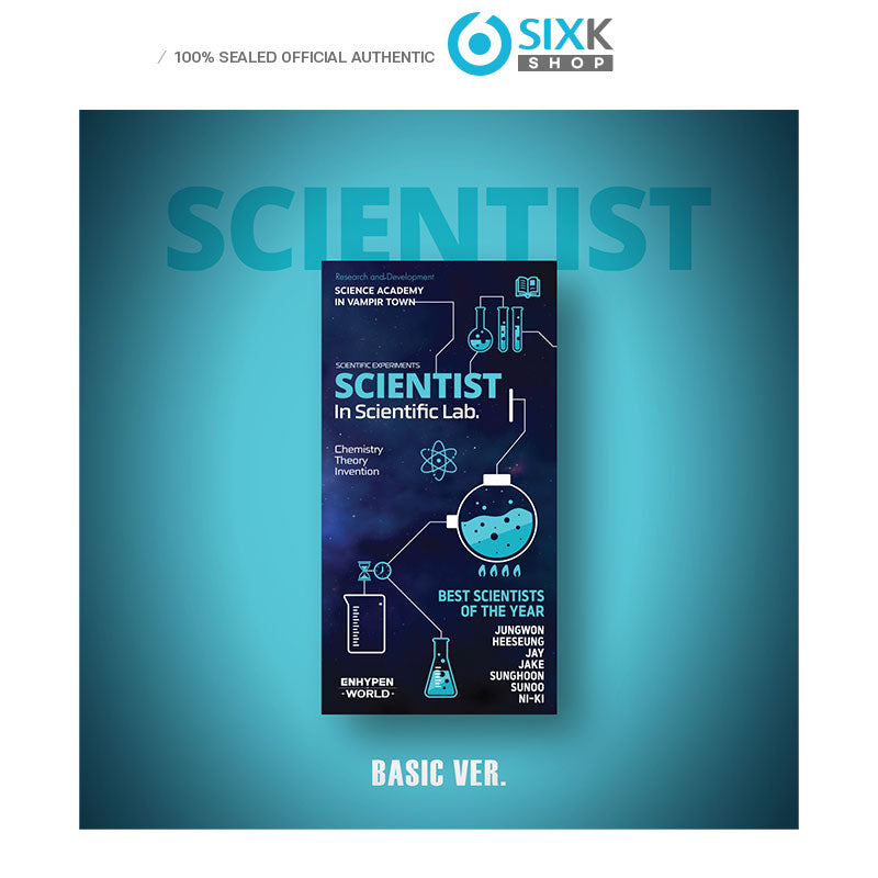 [ENHYPEN WORLD COUPON CARD COLLECTION] SCIENTIST-BASIC ver.