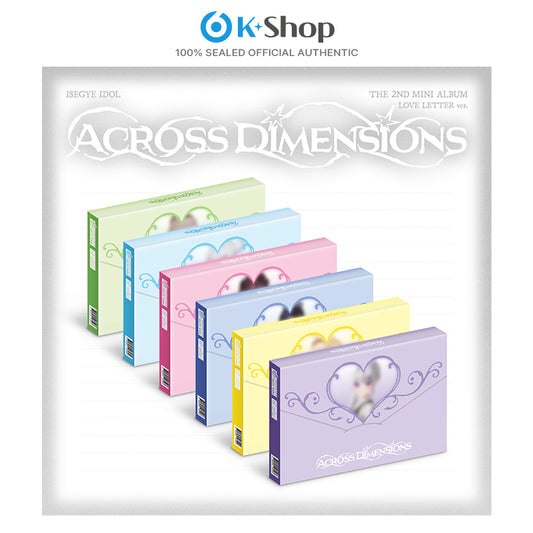 ISEGYE IDOL - The 2nd Mini Album [Across Dimensions] LOVE LETTER ver.