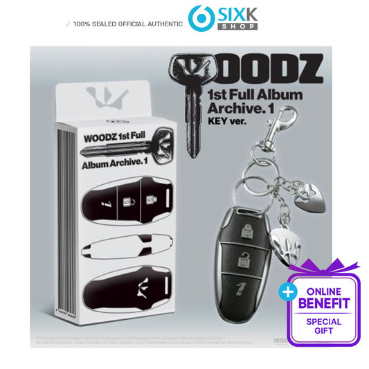 WOODZ 1st Full Album [Archive. 1] Key Ver. (Online Benefit)